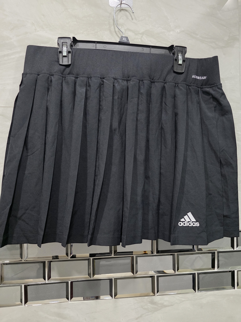Adidas Women's Black Pleated Athletic Skirt